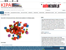 Tablet Screenshot of international.kipa.pl